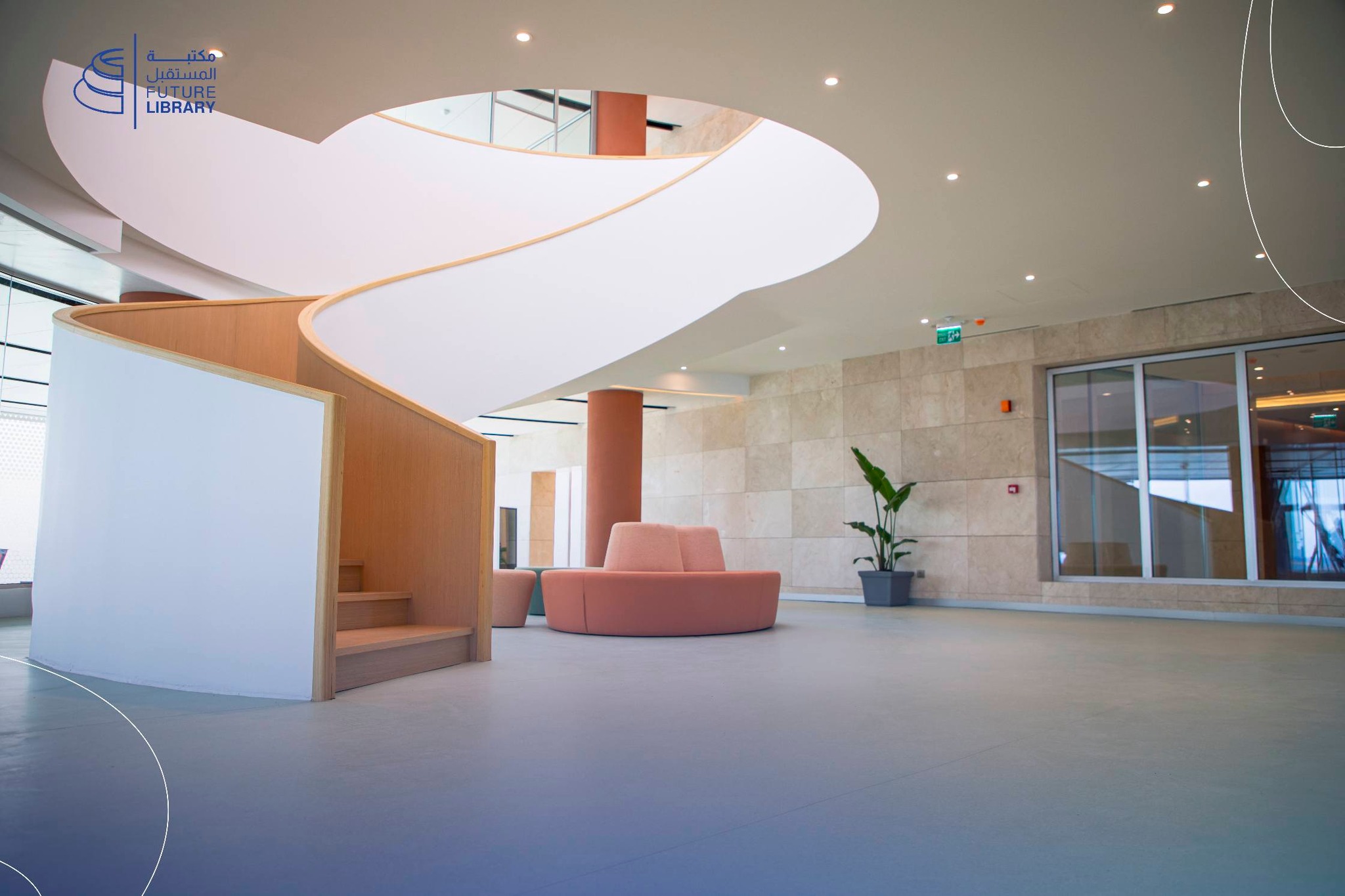 Interior Spiral Staircase